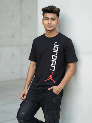  Premium Oversized Drop Shoulder Air Jordan Black